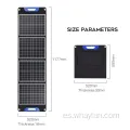 Paneles solares de campamento plegables portátiles de 60W de 120W impermeables